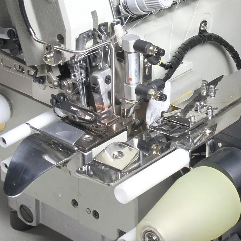 Auto Collar Machine (back collar) High speed automatic cylinder bed collar industrial overlock industrial sewing machine