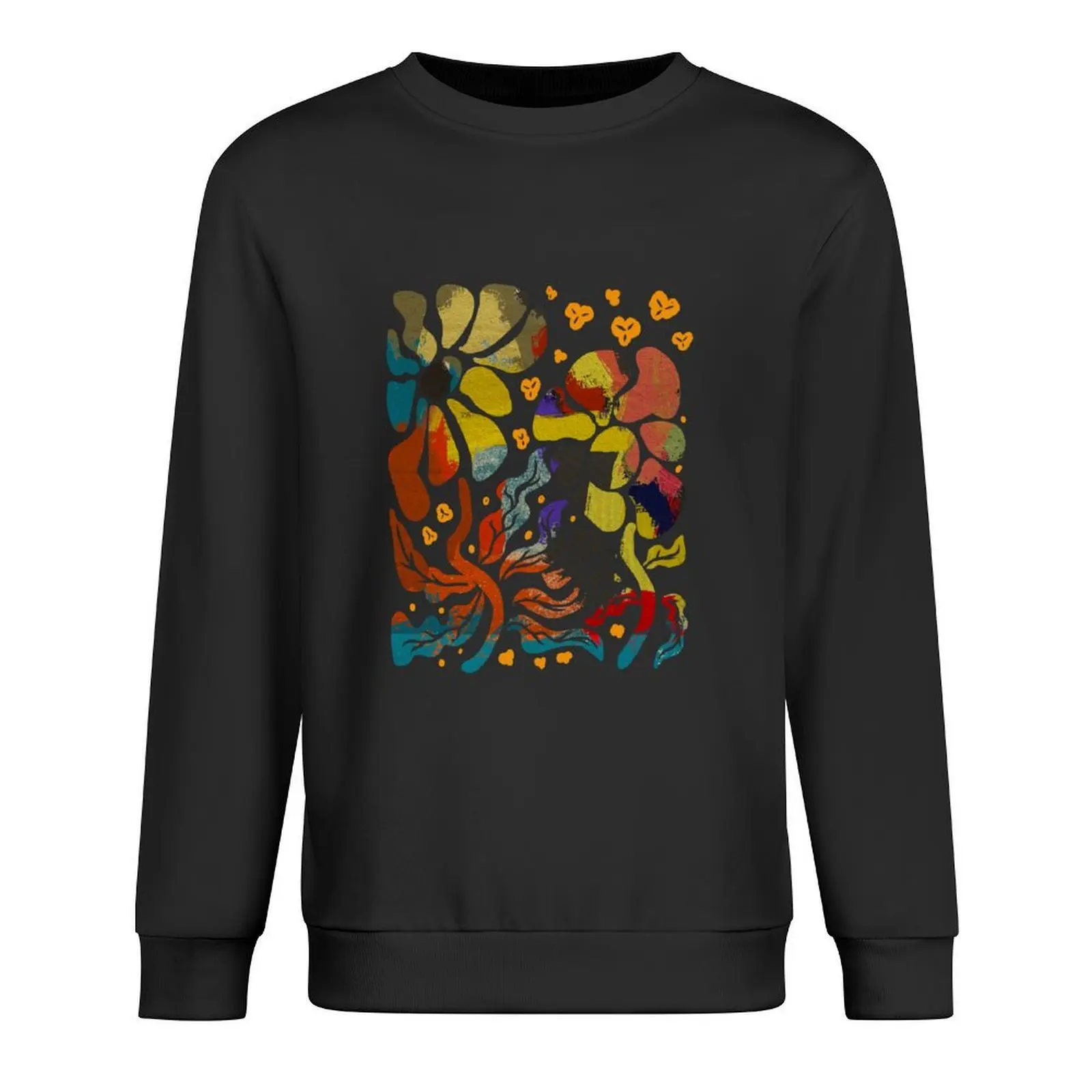 

Trippy Hippy Flowers Pullover winter clothes tracksuit tracksuit men anime clothes anime sweatshirt