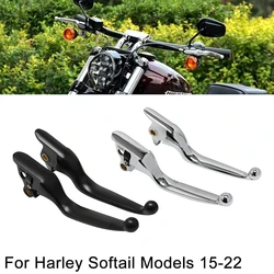 Motorcycle Brake Clutch Levers Fit For Harley Softail Breakout Fat Boy Deluxe Heritage Classic Street Bob Low Rider 2015-2022