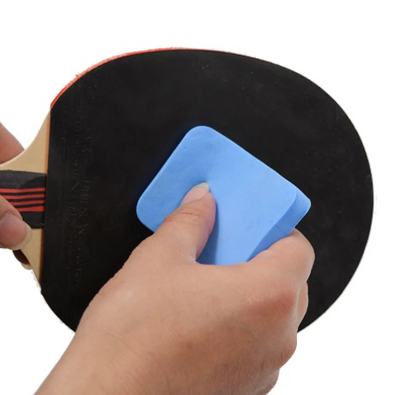 1set Table Tennis Rubber Cleaner Table Tennis Rubber Cleaning Sponge Racket Care