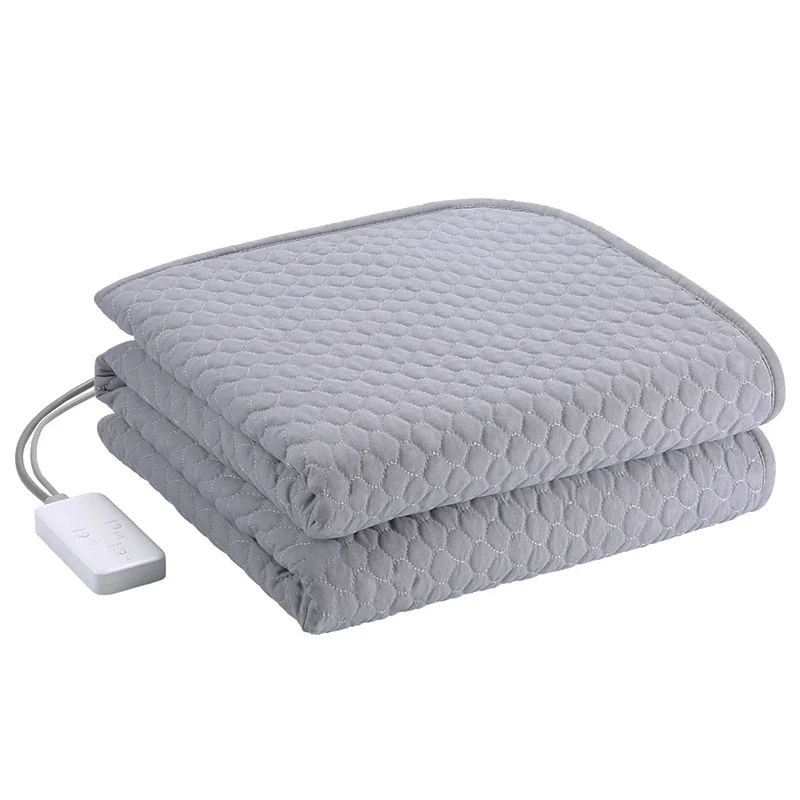 Low Voltage Temperature Controllable Electric Heated Bed Sheet Warmer Blanket Pad