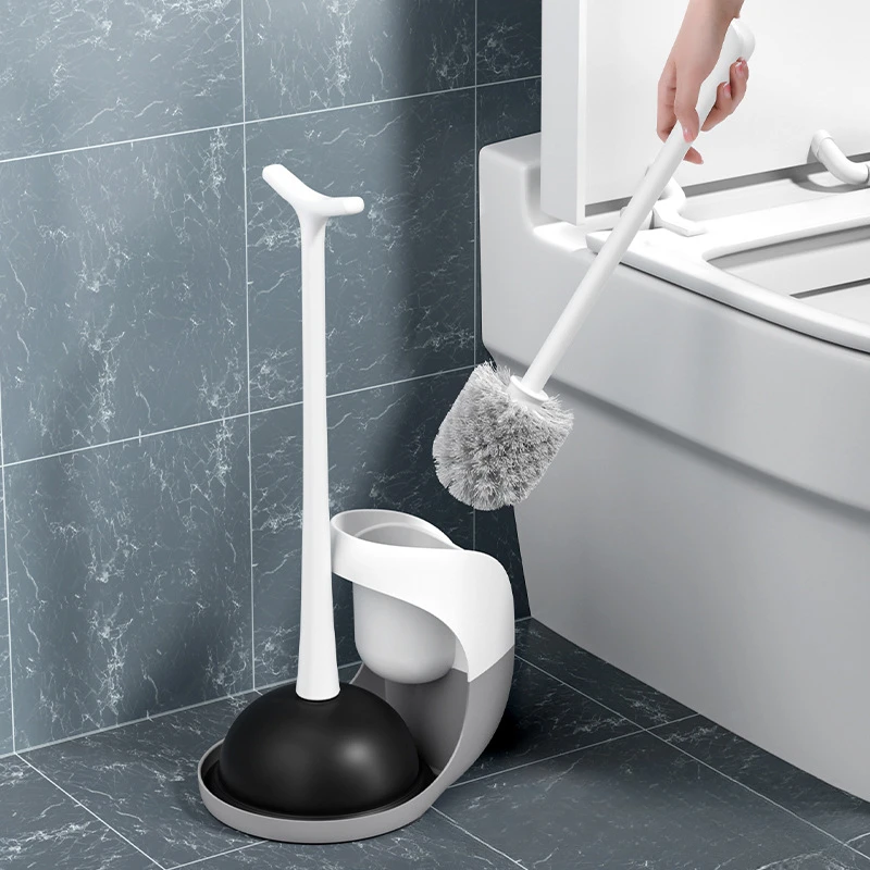 

High Quality Toilet Brush Set Bathroom Wall-mount Cleaning WC Brushes Tool High Quality Bathroom Toilet Brush