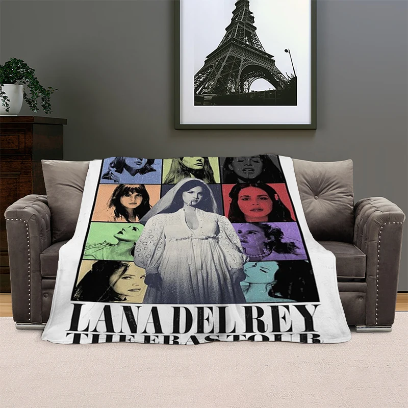 

Sofa Blankets for Winter B-Lana Del B-Rey Fleece Throws Microfiber Bedding Warm Bed Camping Custom Fluffy Soft Blanket King Size