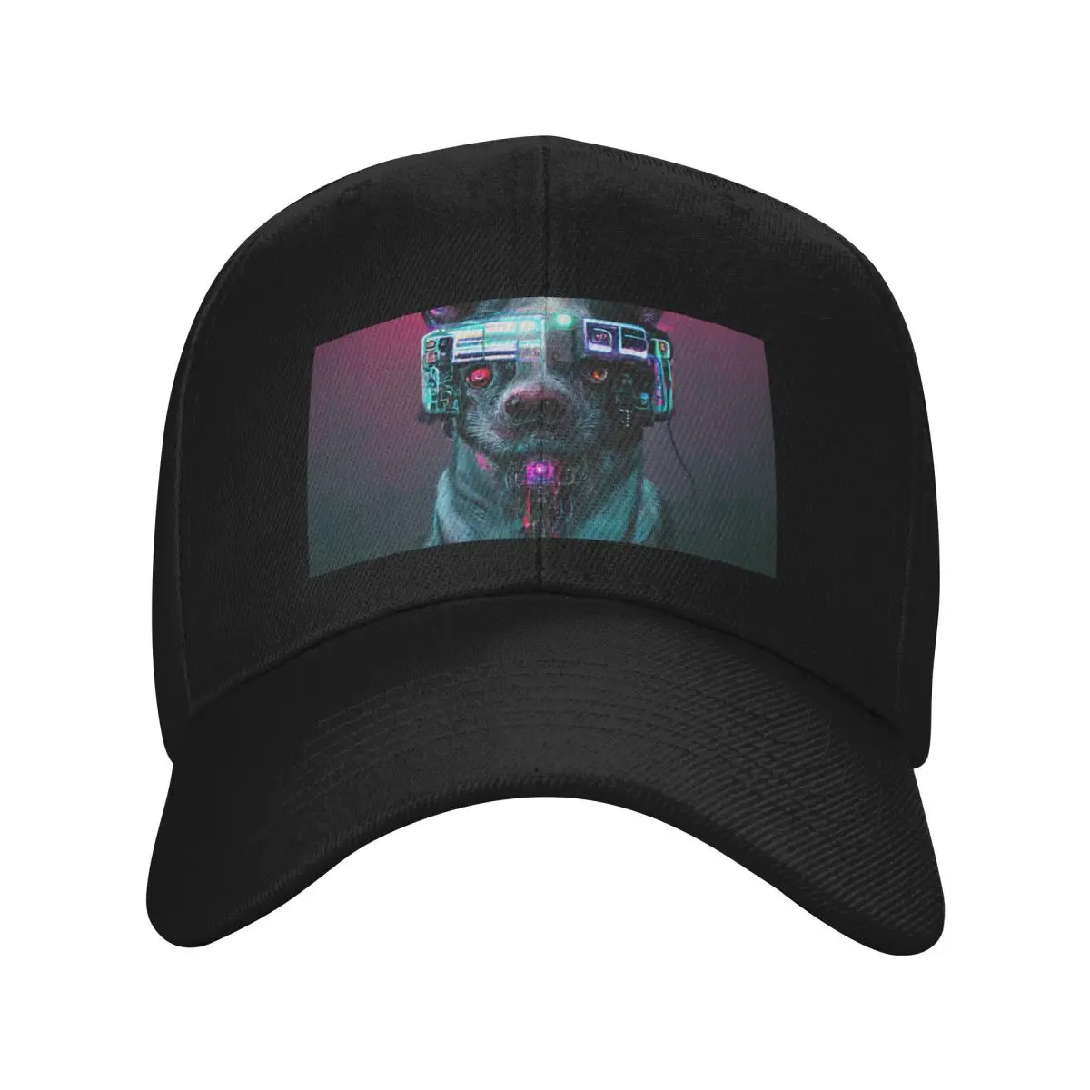Fashion Candam The Nye Cyber Pup baseball cap Campus Black Cap