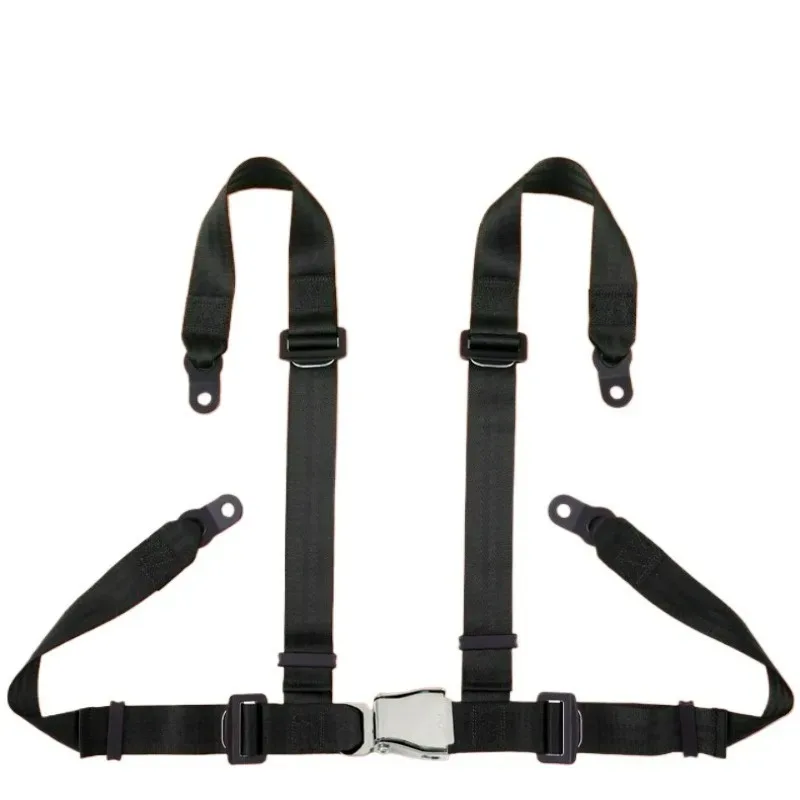 

Heavy Duty Shoulder Pads Safety Harness Set Fit for Sports Car Racing Car 4 Point Safety Harness Set with Ultra Comfort