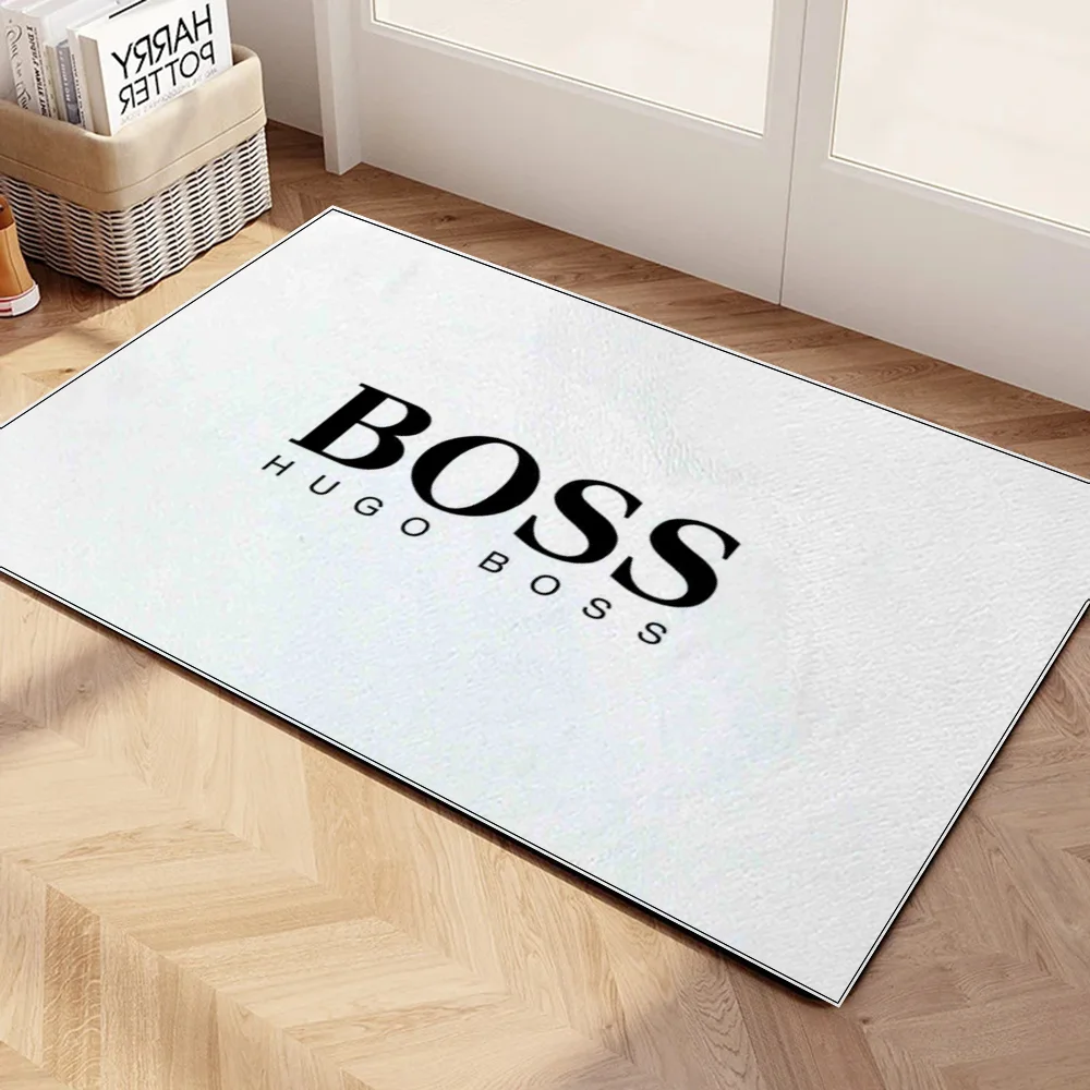 Hugo-Boss Carpet in the Bedroom Rug Outdoor Doormat Entrance Door Mat Out Room Decorating Items Floor Kitchen Mat Bathroom Mats