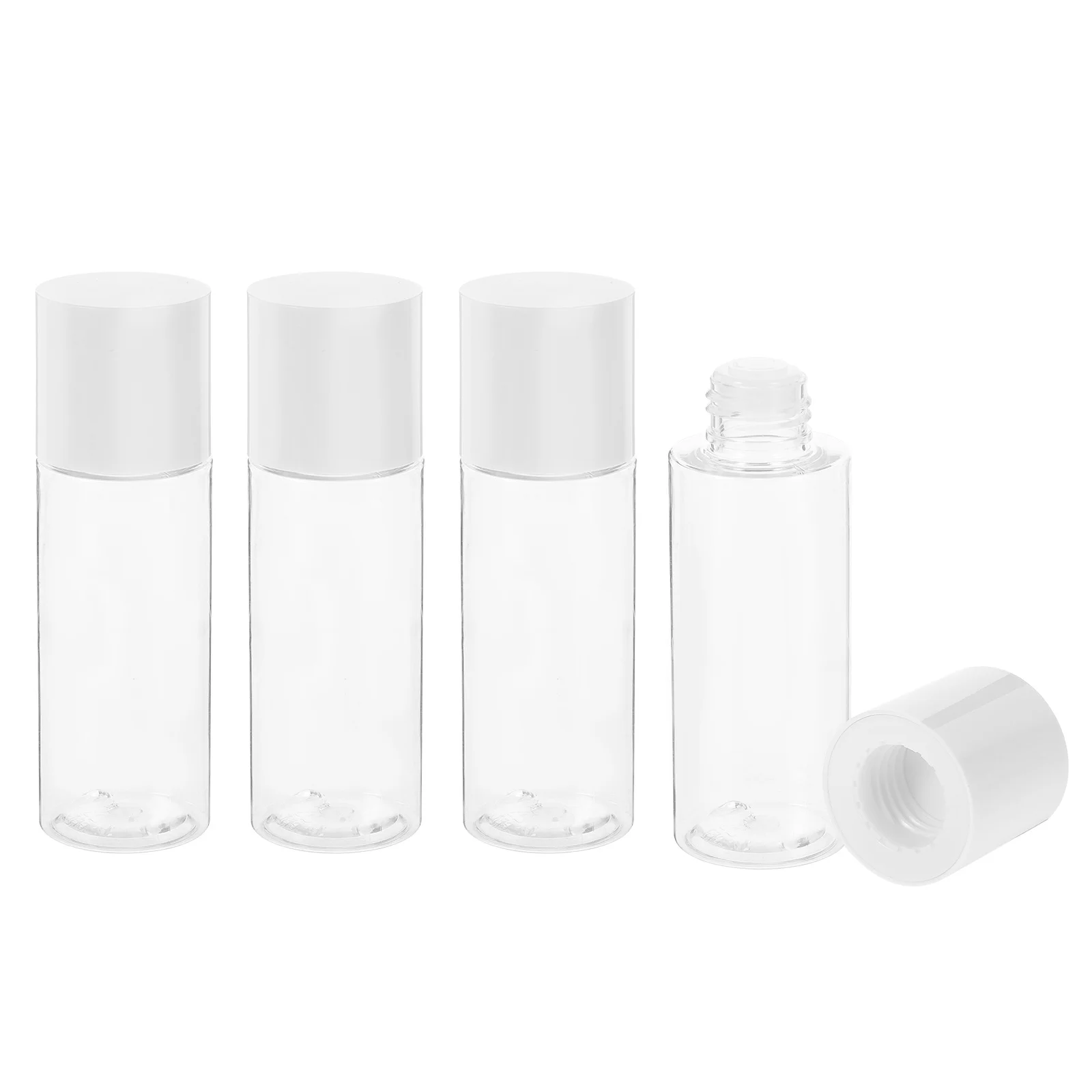 

4Pcs Travel Lotion Bottles Refillable Leak Proof Dispenser Bottles Travel Size Containers for Lotion Toiletries