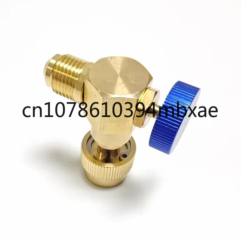 R410a Refrigeration System Repair Tool Right Angle Fluorination Safety Valve