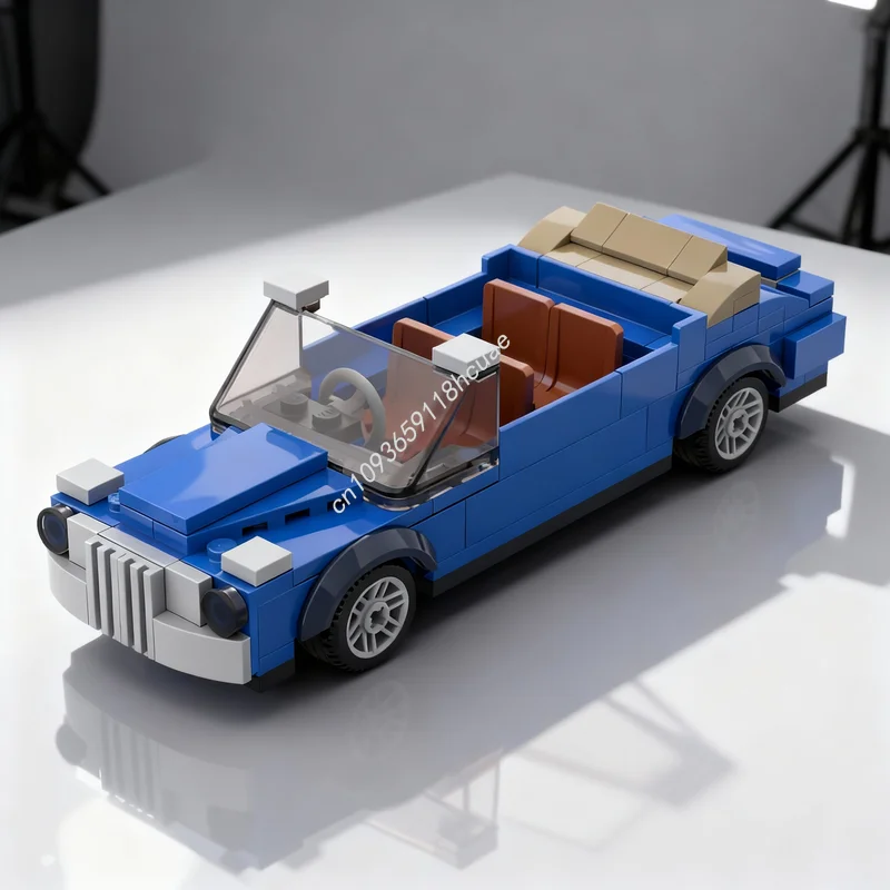 

Набор конструктора MOC Rolls-Royce Silver Shadow Coupe, 142 детали, модель City Champions, развивающий конструктор, идея для креативного подарка на Рождество