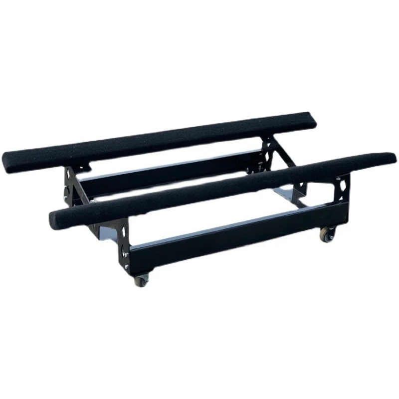 

Motor Boat Exhibition Hall Mobile Rack Speedboat Boat Display Shelf Kayak Cart Storage Rack