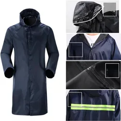 One-piece Raincoat Wholesale Thickened Long Full-body Stormproof Outdoor Labor Insurance Raincoat Oxford Cloth Windbreaker