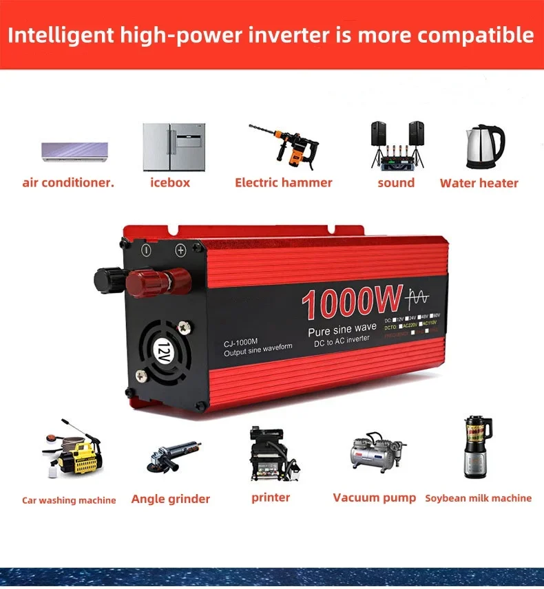 Inverter 3KW input tunggal 220V tiga keluaran