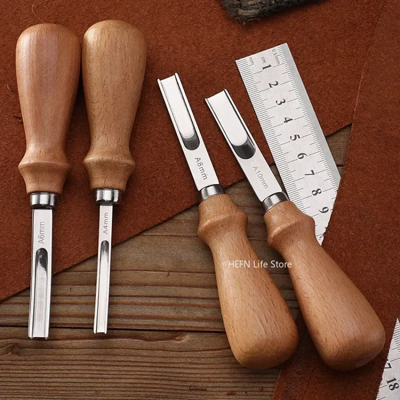 Practical Leather Craft Edge Beveler, Skiving Beveling Cutting, DIY Handmade Cutting, Hand Trimming Tools