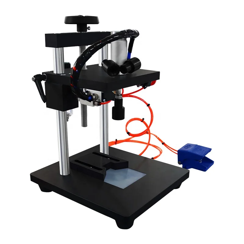 

Пневматическая машина для изготовления колпачков на парфюмерный воротник, настольная машина для изготовления колпачков на стеклянные пластиковые бутылки