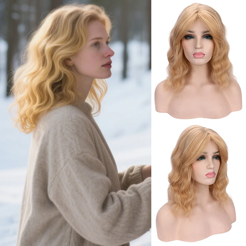european-and-american-women's-wigs-brown-mixed-with-gold-corn-perm-curly-lace-wig-high-temperature-synthetic-hair-mach
