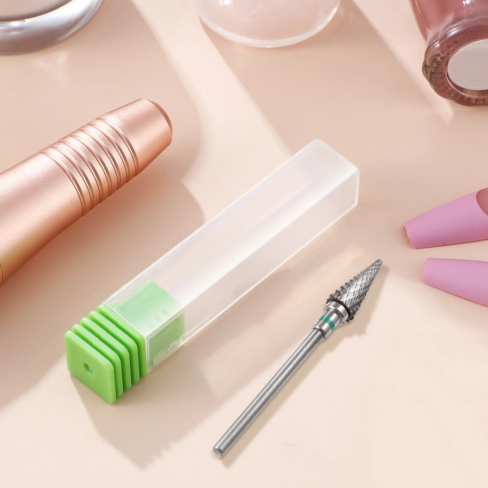 عالية الجودة التنغستن الصلب مسمار مثقاب الخشب غرامة نقطة رأس مطحنة لإزالة فن الأظافر تلميع استخدام صالون المنزل #4