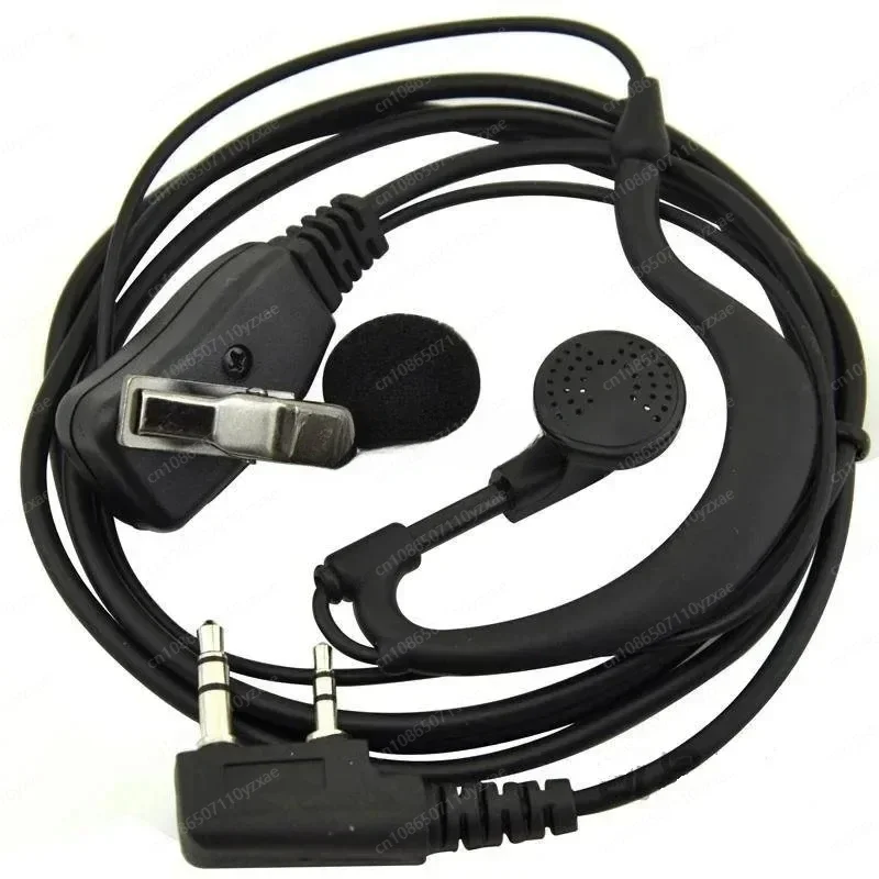 Original Kirisun G-Shape Ear Hook Earpiece Headset for All Types Two Way Radios with K1 Plug Solid Quality