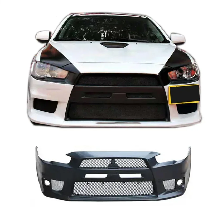 

Body Parts EVO Style Front Bumper For 2009-2015 MITSUBISHI Lancer Front Bumper Body Kits