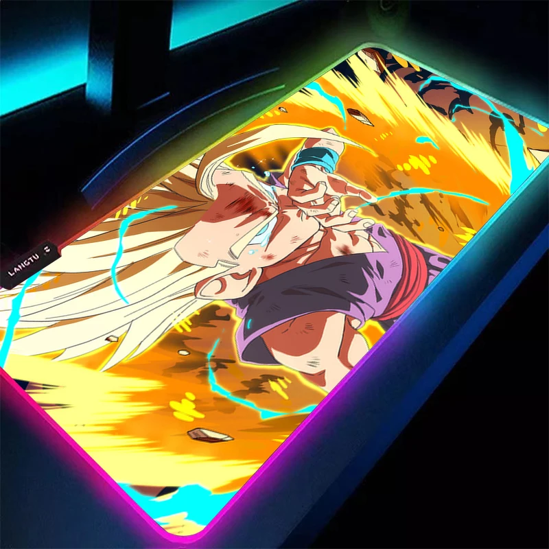 

Mouse Pad DBZ D-Dragon Ball Large Rubber Computer Gaming E-sports Players Mousepad Extended Desk Mat Locking Edge Gamer Carpet