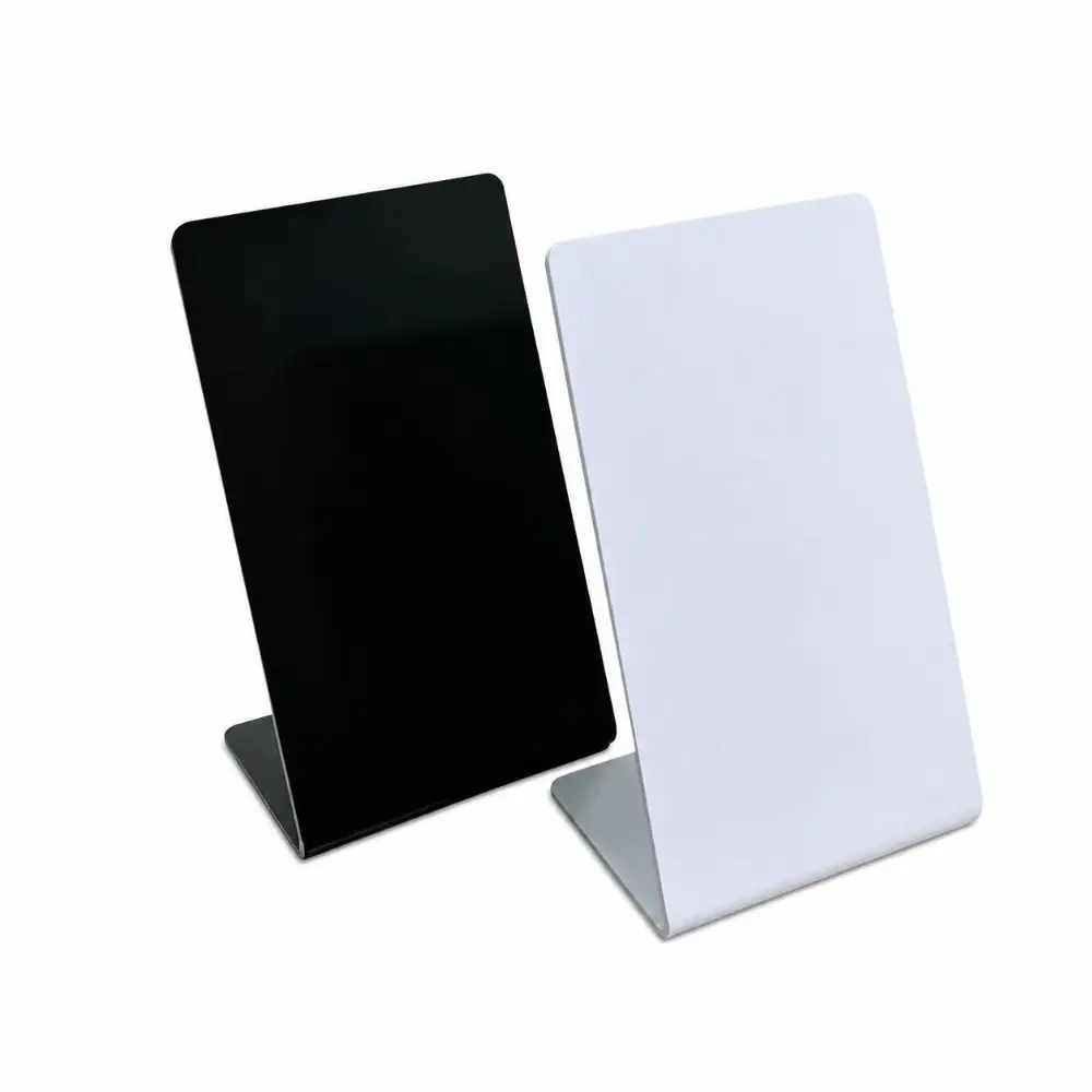 Programmable NFC Review Display Card Tap to Open Reusable NFC Table Sign Battery Free Acrylic NFC Counter Sign Business Feedback