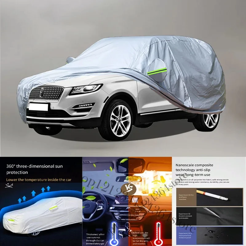 

For Lincoln-MKC Auto Anti snow Anti dust Anti-uv Anti peeling paint And Anti Rainwater 210t car cover Car cover protection