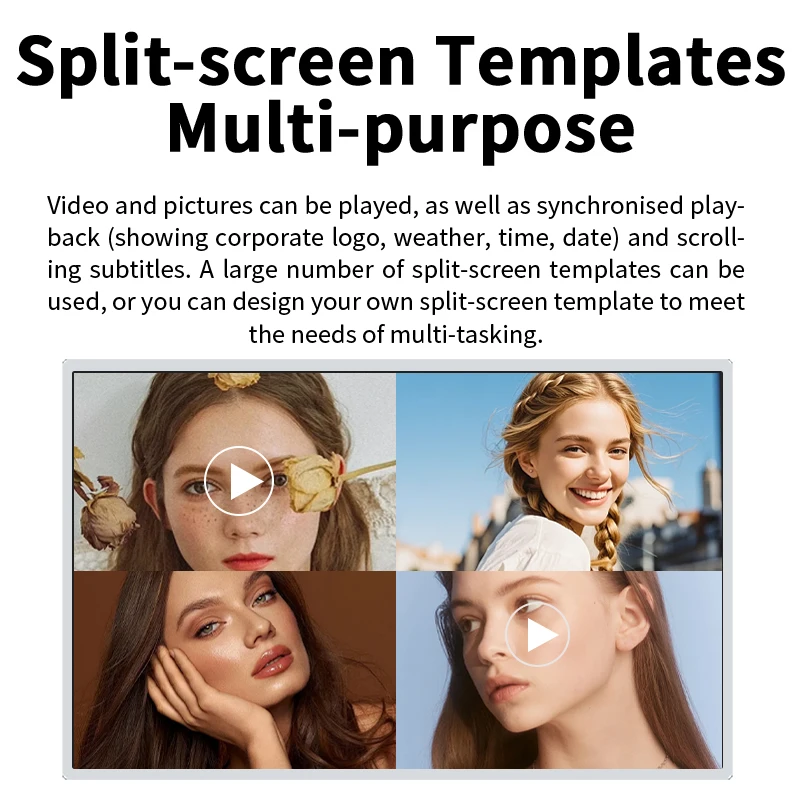 Android Information Kiosk Self Service Kiosk 55 Inch Android Interactive Touch Screen Monitor Digital Signage