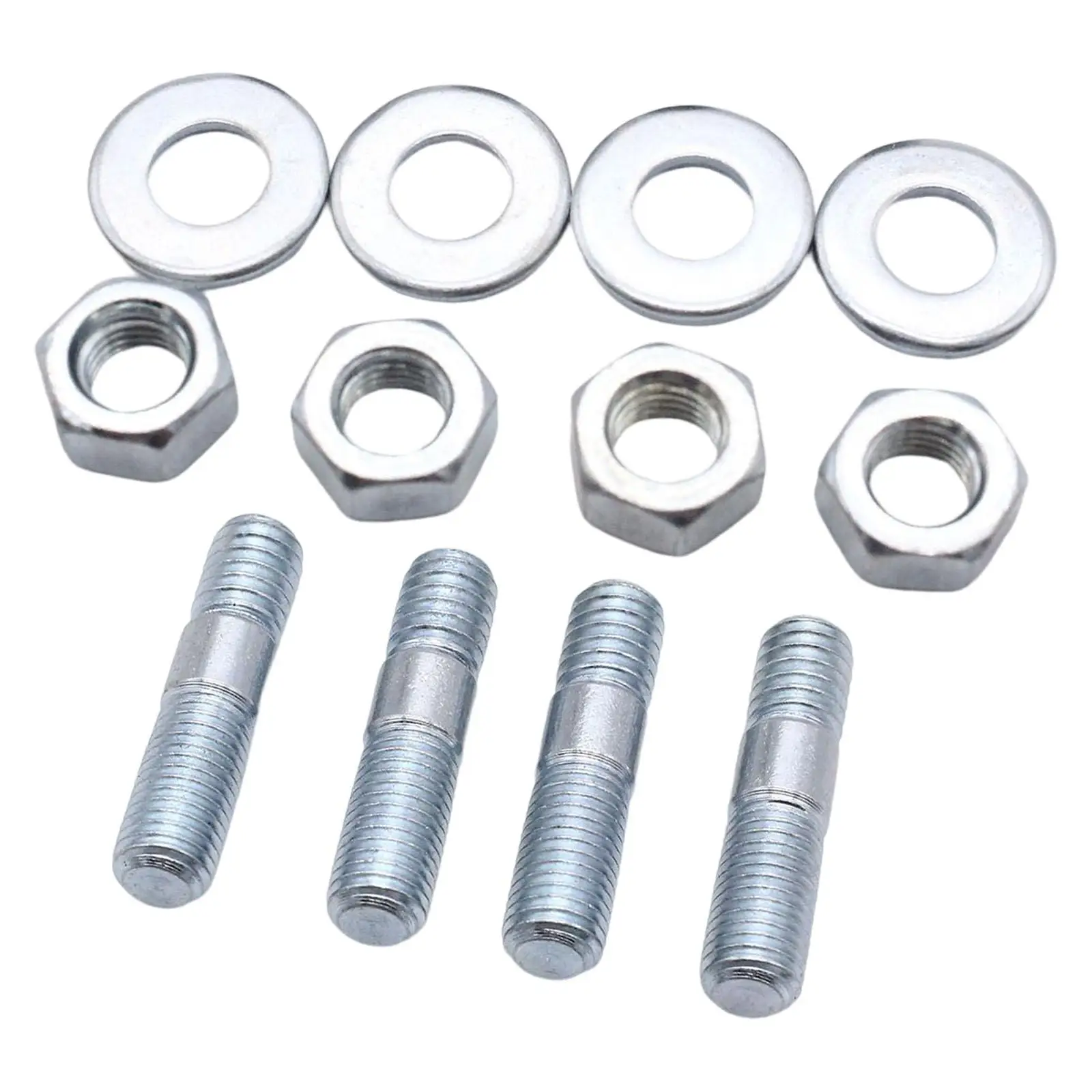 Carburetor Stud Kit 1 3/8 inch Carb Studs Kit Carburetor Spacer Stud Kit Metal