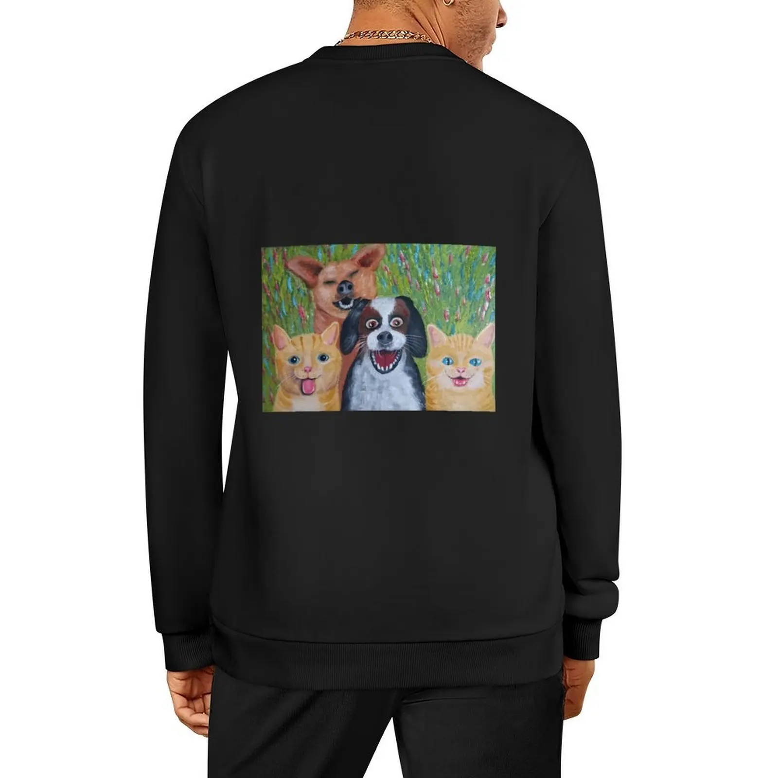 

Smile! Pullover aesthetic clothing male clothes autumn new products men clothes sweatshirt male