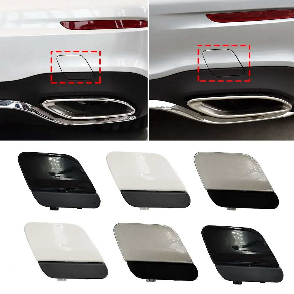 

For Mercedes W213 Car Rear Bumper Tow Hook Cover Cap Black White For Benz E Class E200 E230 E300 E320 E400 2016-2023 2138853701