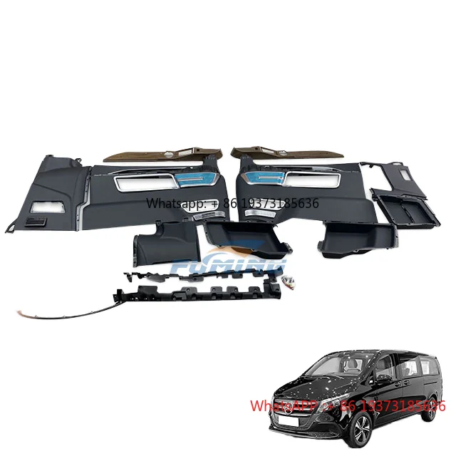 

Роскошная боковая накладка на заказ для Mercedes V-Class Vito, длинная колесная база, аксессуары для заднего положения в необыкновенном стиле