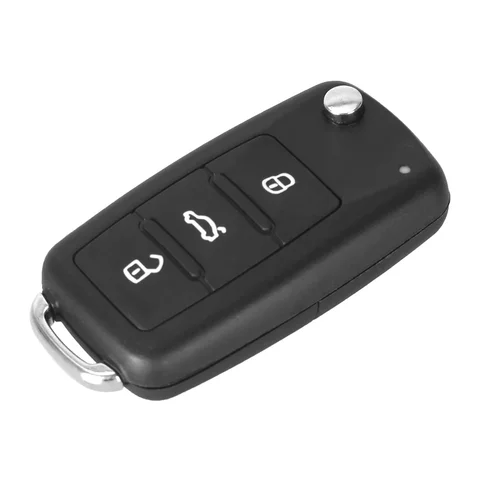 Dandkey 10 шт. откидная оболочка ключа дистанционного управления для VW Volkswagen Golf Jetta Tiguan Polo Sagitar MK6 CC SEAT Skoda Octavia Fob 2/3 кнопка