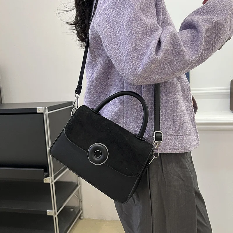 الشتاء شعبية الساخن بيع بسيطة فاخرة الأزياء تنوعا الرجعية حقيبة مربعة صغيرة باريس مصمم الكتف حقيبة المرأة الكلاسيكية