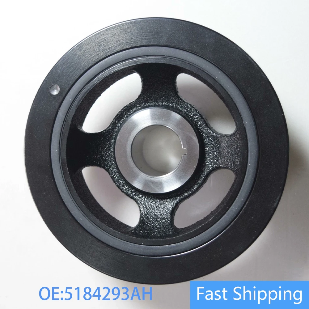 

ENGINE CRANKSHAFT TIMING DAMPER For 2011-2020 JEEP Grand Cherokee DODGE CHRYSLER 3.0L 3.6L 5184293AH 7B0105251B