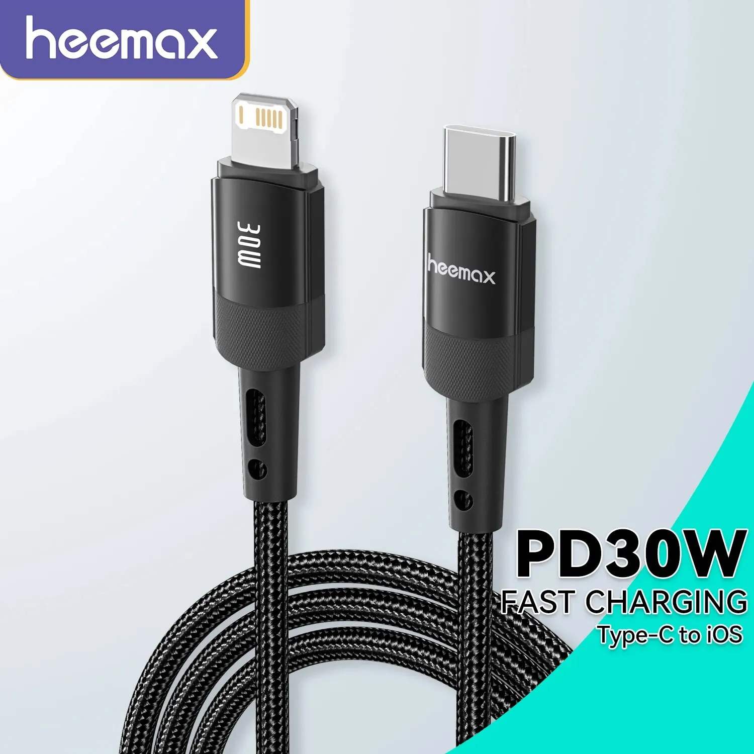 HEEMAX USB-C para Lightning: A Melhor Opção para Carregamento Rápido e Conexão Segura no iPhone 14/13/12/11 Pro Max
