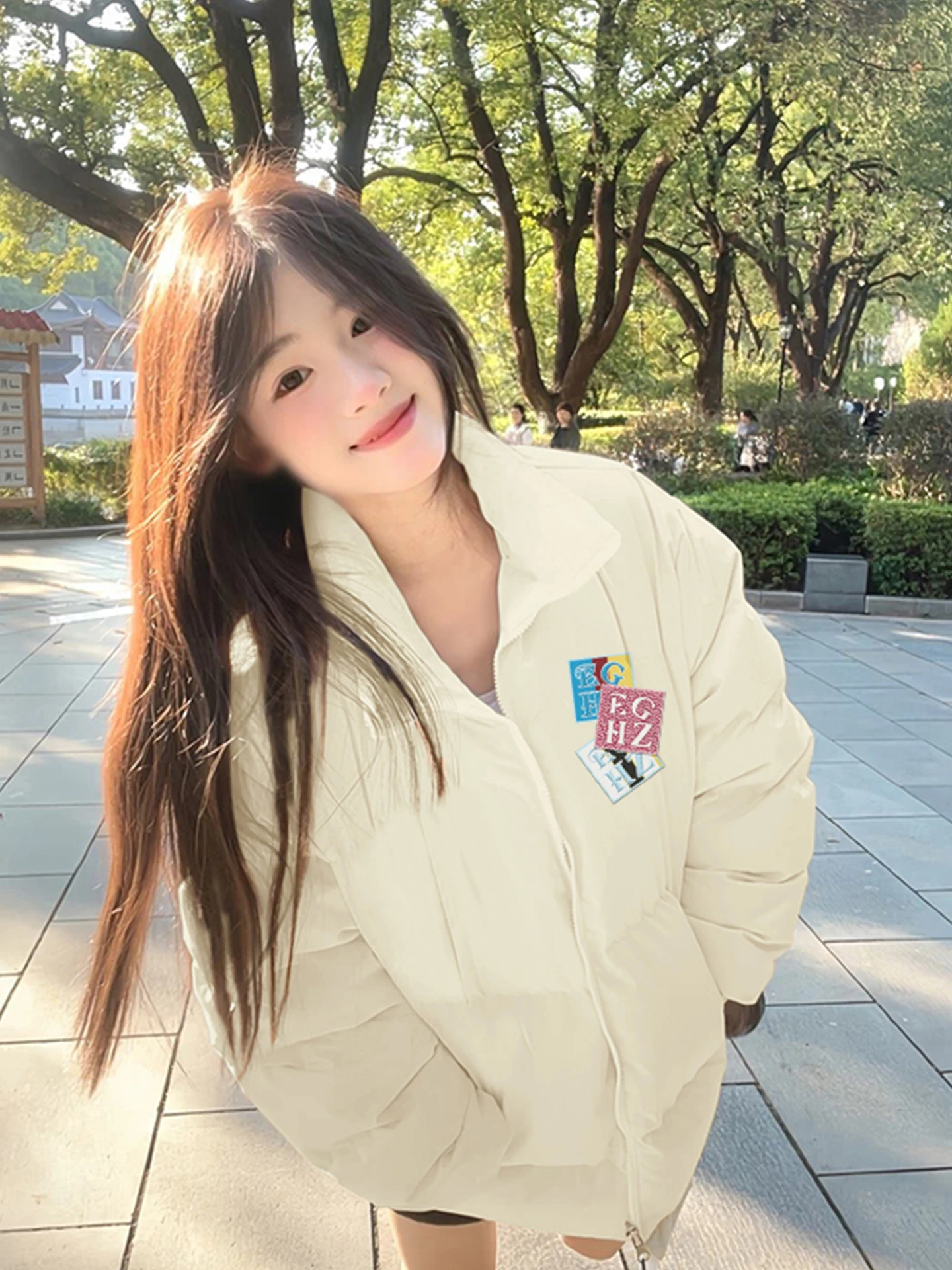 

Parka Unicolor Womens Gym Workout Sports Exercise Fitness Training Athletic Activity Physical Movement Action Practice Drill Ins