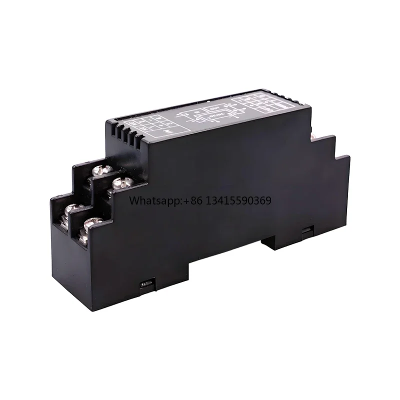 

Isolated Resistance to 4-20mA 0-5V 0-10V Signal Converter Ohm to DC Signal Conditioner DIN Rail 1.5KV Isolation Module