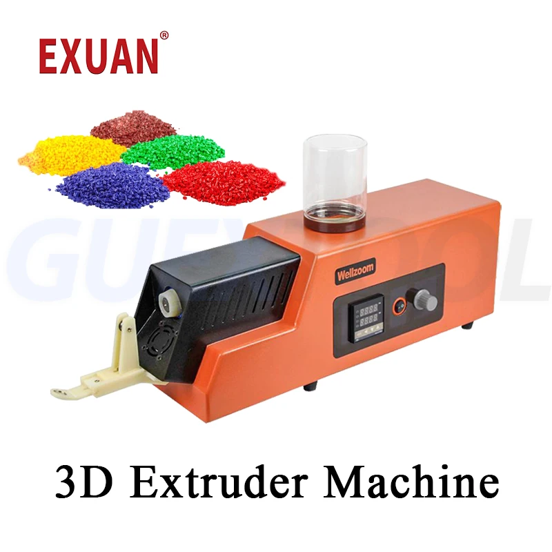 

3D-экструдер для нити Дополнительная плата за доставку Экструдер для пластика Специальный производитель небольшого настольного резинового экструдера 220v 110v пластиковый экструдер Упаковочная машина