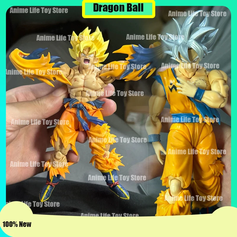 Air HM Dragon Ball S.H.Figuarts Battle Uniforms Accessories For Freedom White-Haired Goku 3.0 2.0 Toyotaro Edition Goku Figure