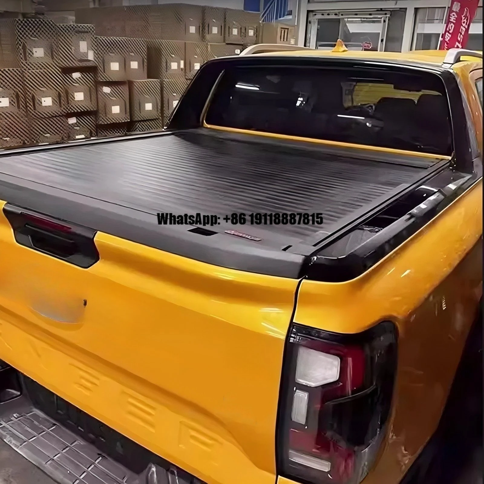 

YLC Great Wall Cannon Mountain Rear Cover Pickup Trunk Upgraded Raptor Electric Roller Shutter Cover Waterproof No Drilling