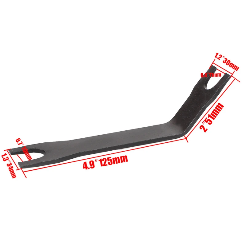 Power tool accessories Automobile modification is suitable for high-pressure oil pump oil circuit disconnection wrench