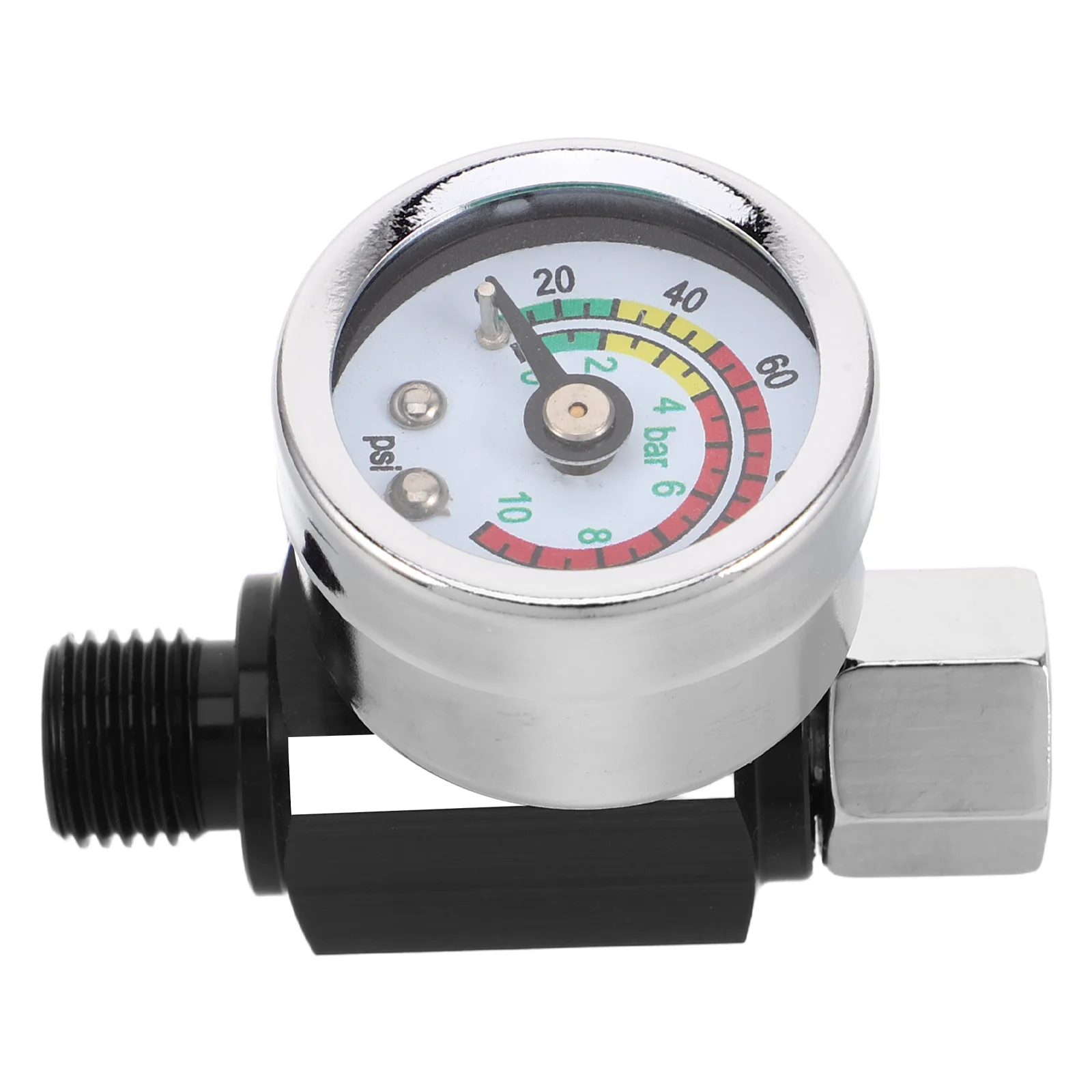 Paint Pressure Regulating Valve Air Compressor Tire Inflation Gauge Precision Control Sprayer Pressure Regulator Durable Metal