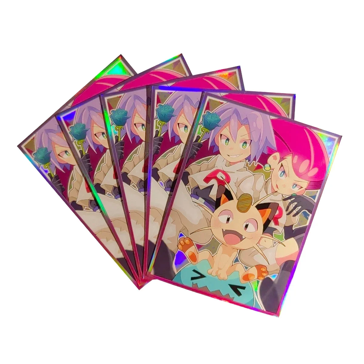 ecchi card sleeves Pokmon Nessa Card Sleeves, Jogos de Tabuleiro, WS, OPCG, PTCG, Cartas Comerciais, Laser Shine, Capa Protetora, Anime, 60pcs