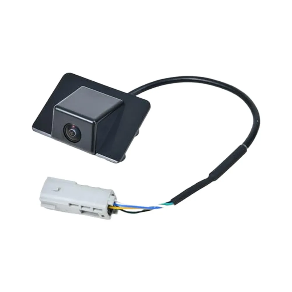 For Safer Parking Black Rear Backup Camera Rear View Backup Camera Vehicle Camera Stable Rear-view Image Black ABS Material
