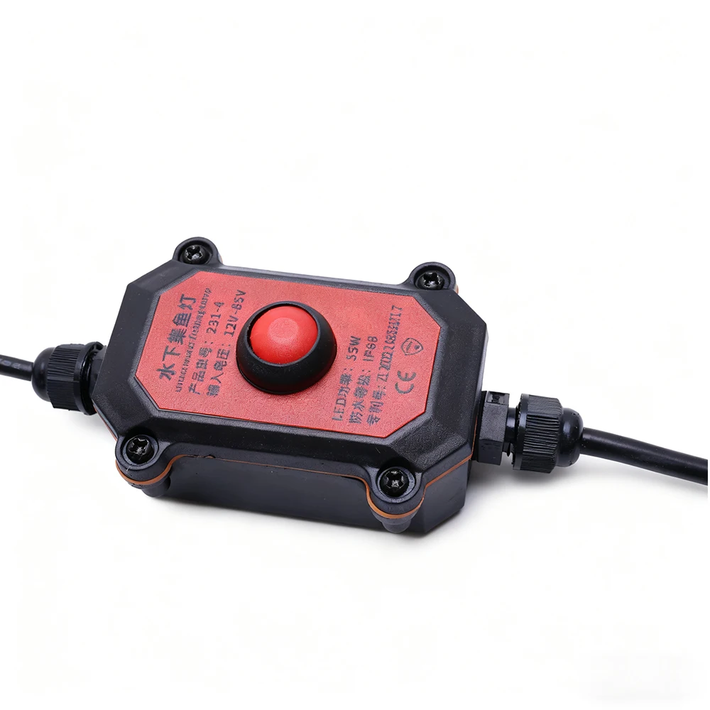 1 x 55W Tragbares LED-Unterwasser-Angellicht, 12V-85V, Unterwasser-Fischlocklicht, Angelzubehör – Detail 13