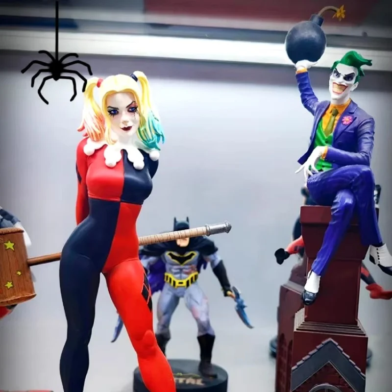 Mcfarlane Dc Authentic Direct Series Harley Joker Anime Figures Model Toys Desktop Collection Ornaments Anime Peripheral