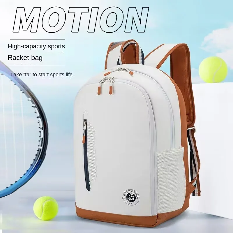 

Wilson Roland Garros Bolsa de tenis de arcilla Tour conmemorativo abierto francés Mochila para raquetas de tenis Max para 2 raqu