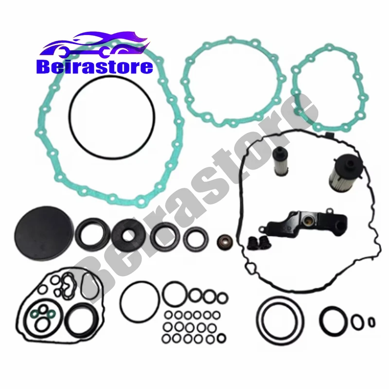 New 0CJ 0CK 0CL 0DN DL382 Automatic Transmission Inside and Outside Oil Filter Gasket Repair Kit Fits For Audi A4 A5 A6 A7 Q5 B9
