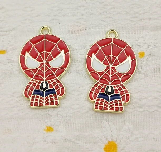 10pcs Enamel Charms for Jewelry Making