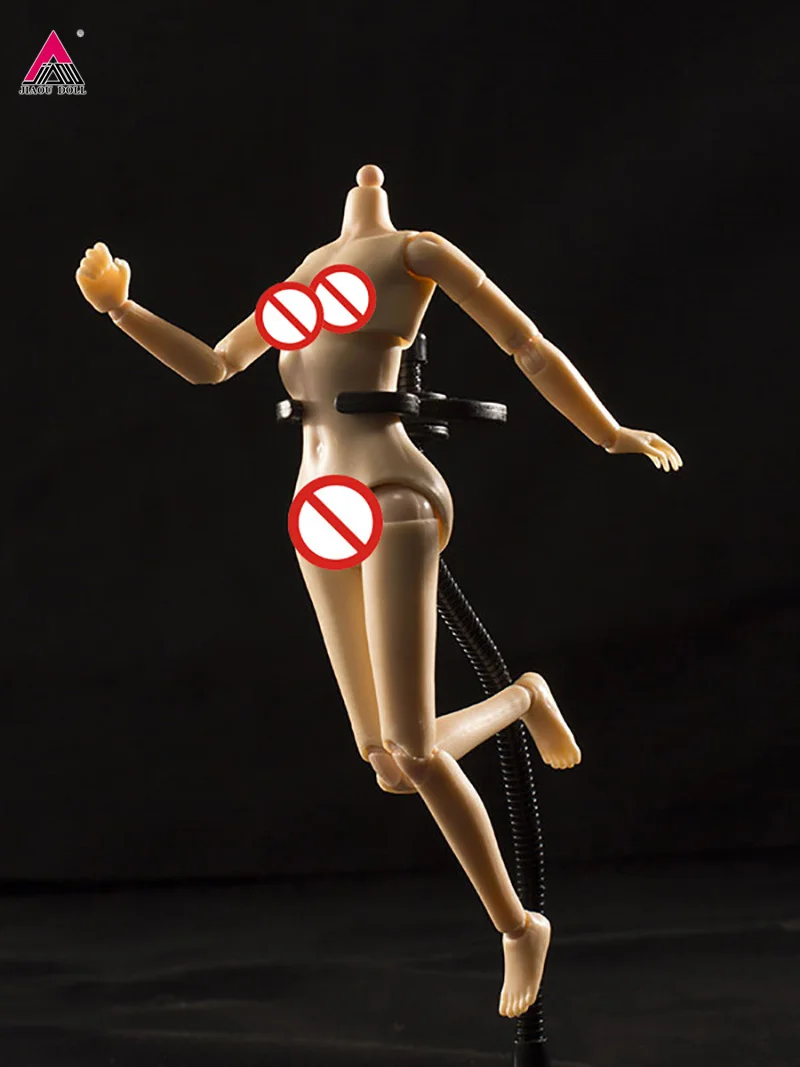 1/12 Scale JO-020 JO-021 Flexible Semi-encapsu Joint Female Body Medium Big Breast Suntan/Pale Skin 6