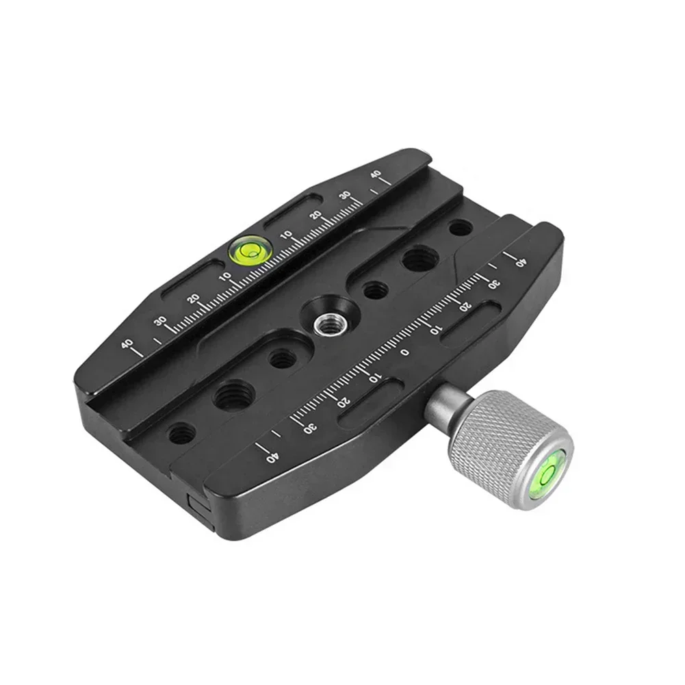 1pc 50/70/90/110mm Camera Rail Nodal Slider Quick Release Plate Clamp With Levels For Camera Tripod Camera Rail Nodal Slide
